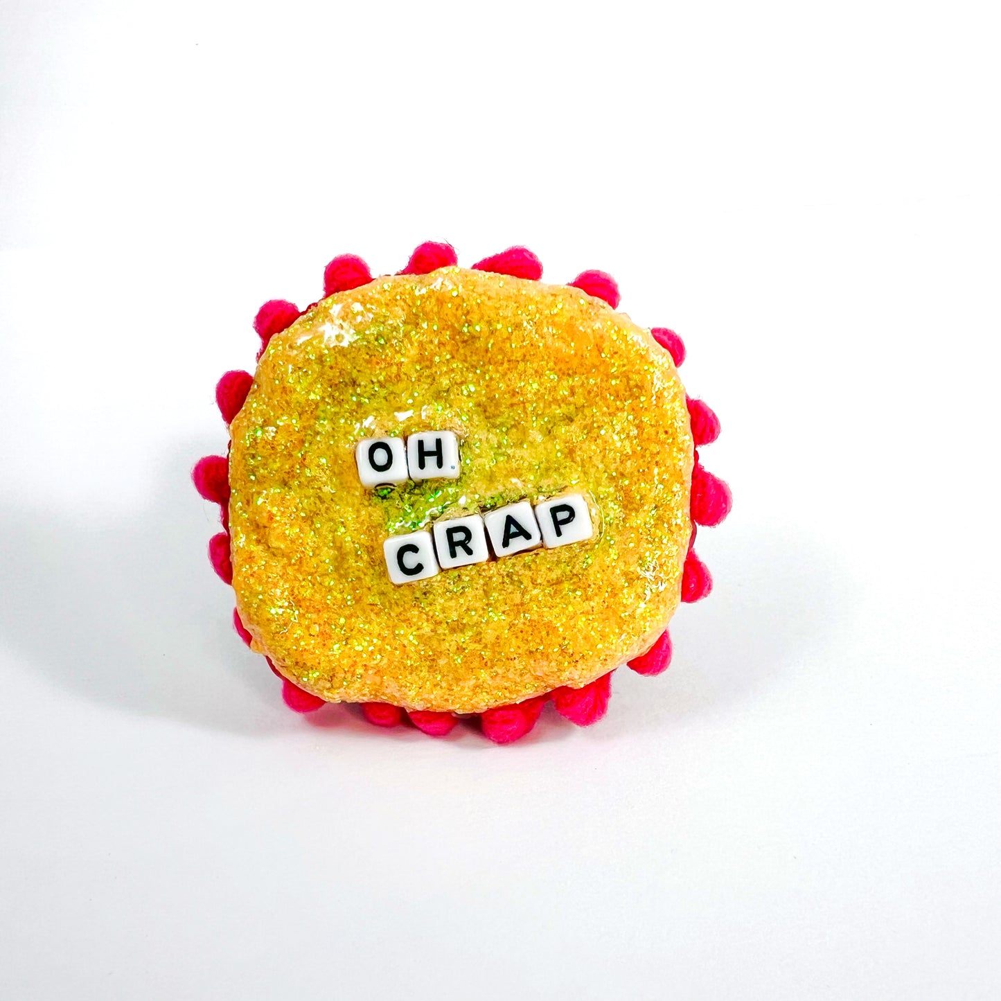 “OH CRAP” - pin / brooch