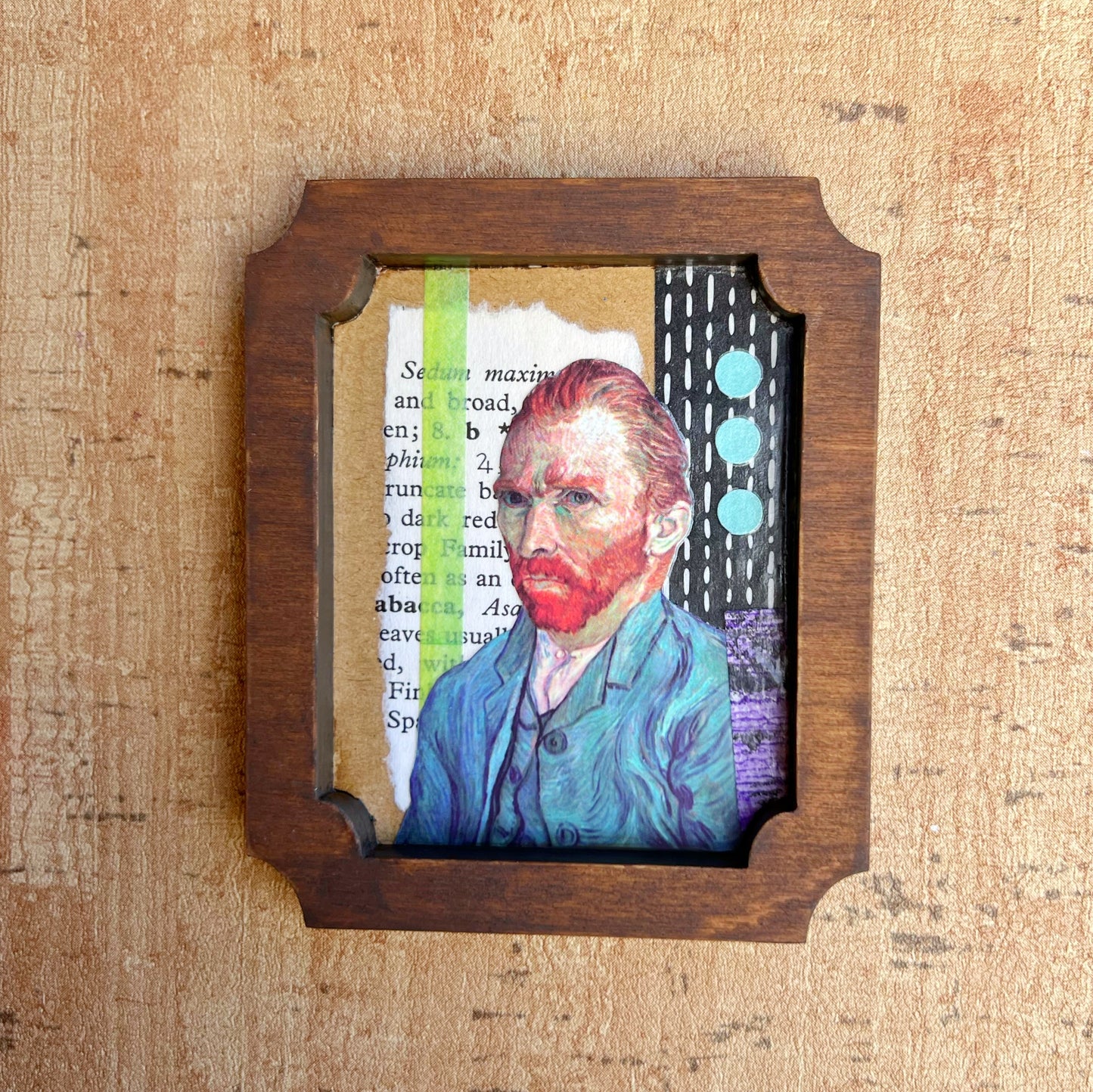 mini collage series - vincent