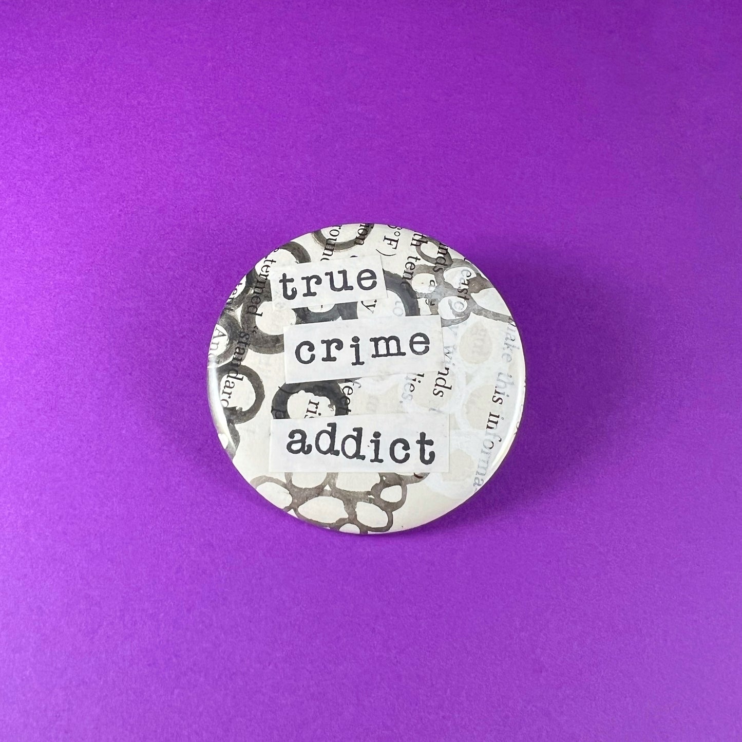true crime addict - Art Magnet