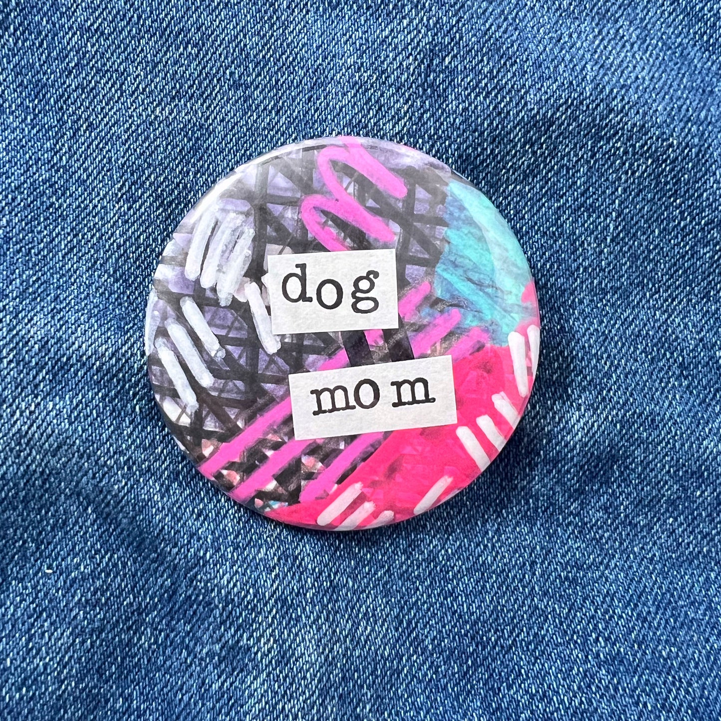 dog mom - Art Pin
