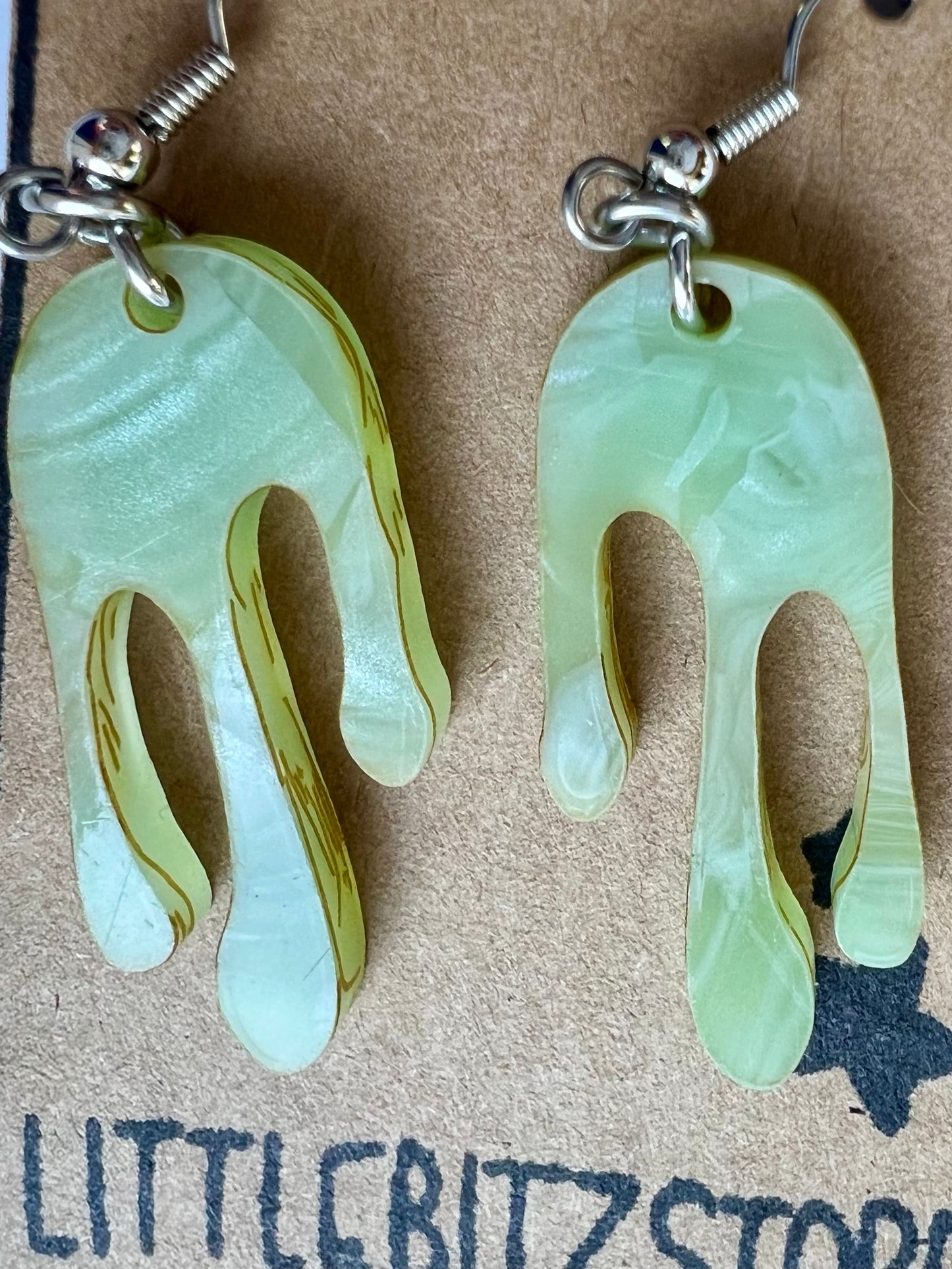 Drip Earrings - Multiple Colors - Surgical Steel Hook Style