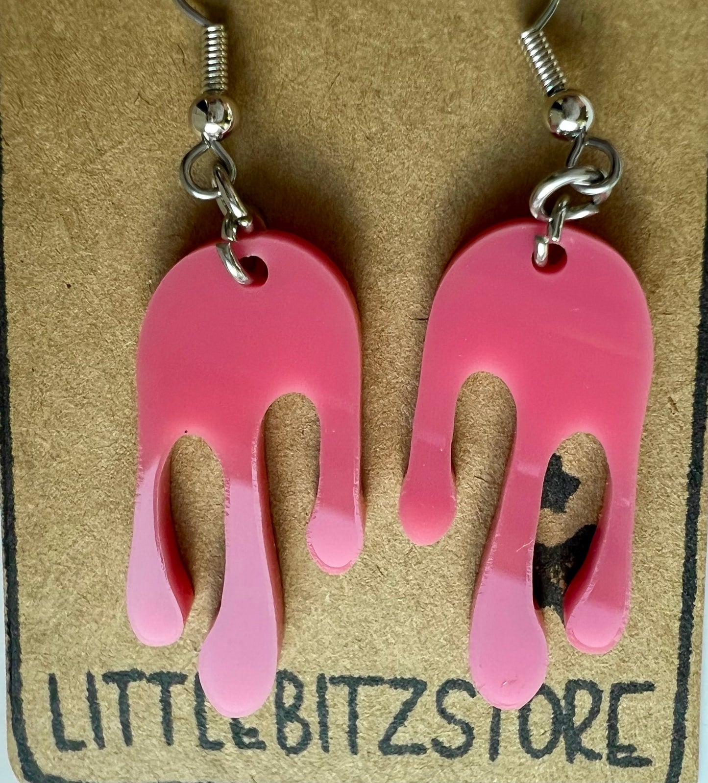 Drip Earrings - Multiple Colors - Surgical Steel Hook Style