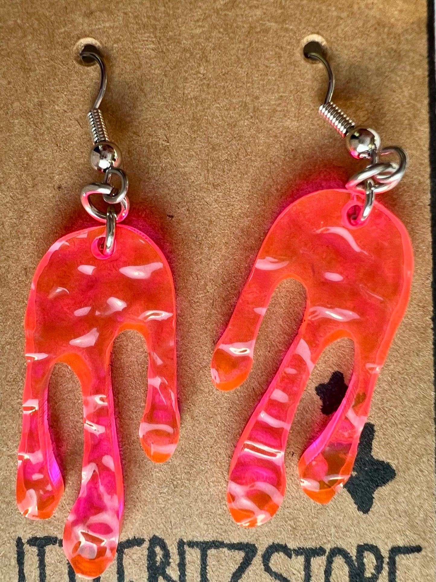 Drip Earrings - Multiple Colors - Surgical Steel Hook Style