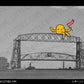 "Atop the Aerial Lift Bridge" Sticker - Duluth Minnesota