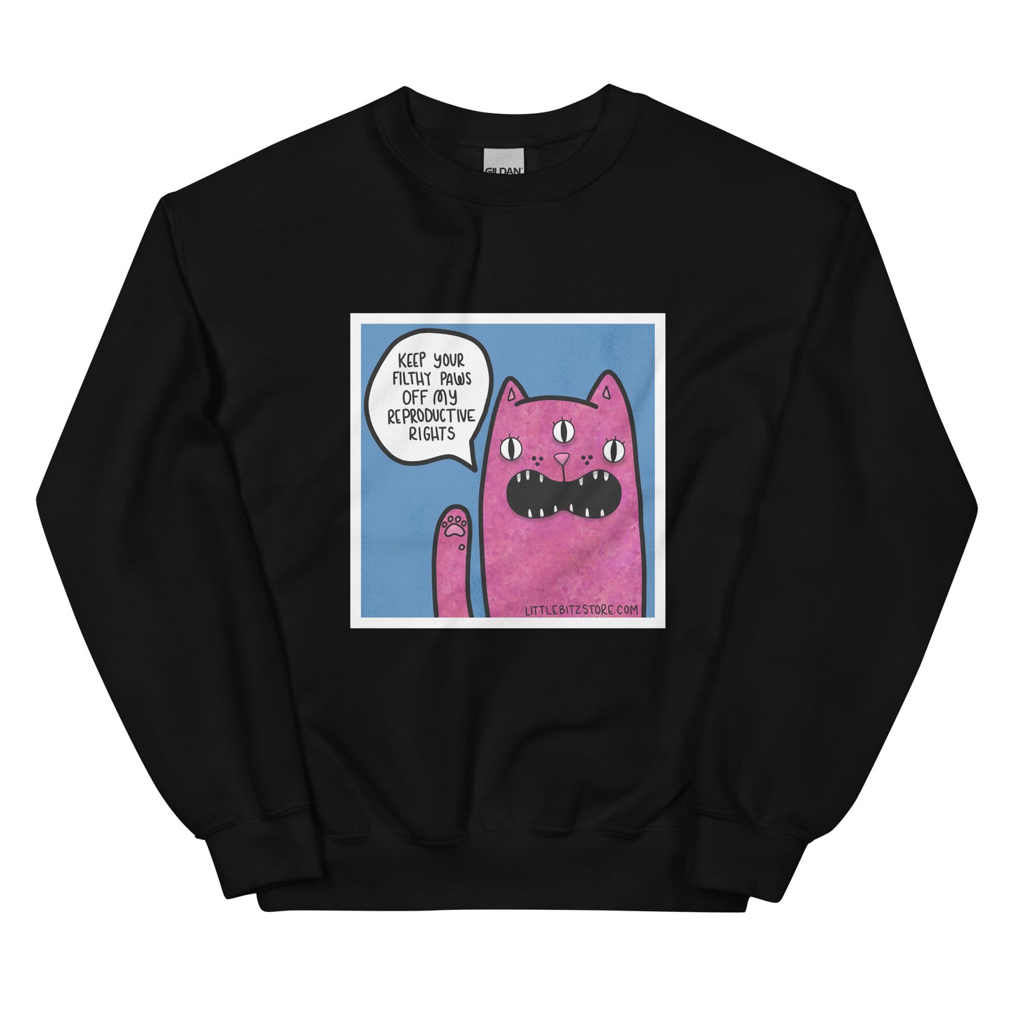Pro-choice Reproductive Rights Roe v. Wade Unisex Crewneck Sweatshirt