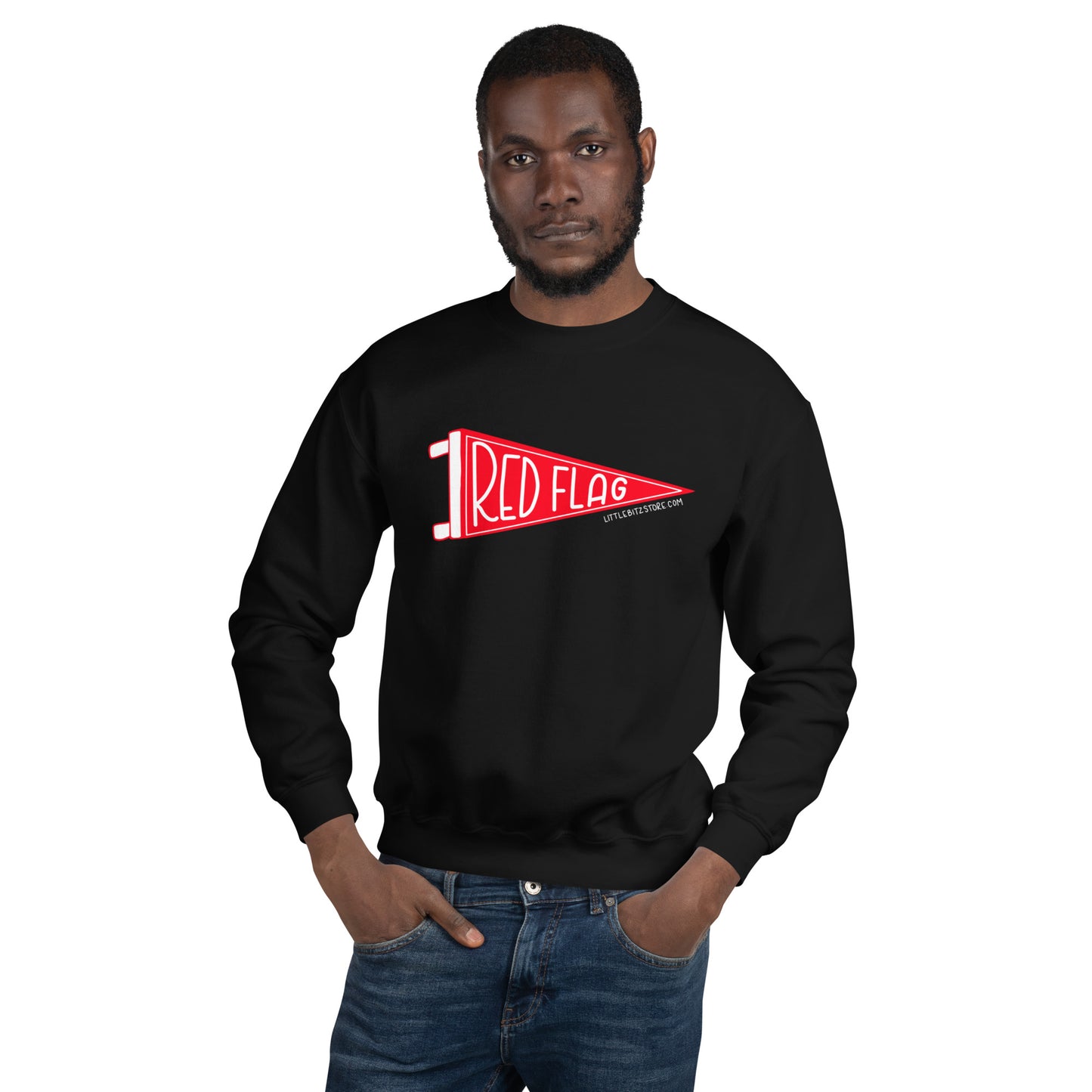 RED FLAG Murderino inspired Unisex Sweatshirt - SSDGM