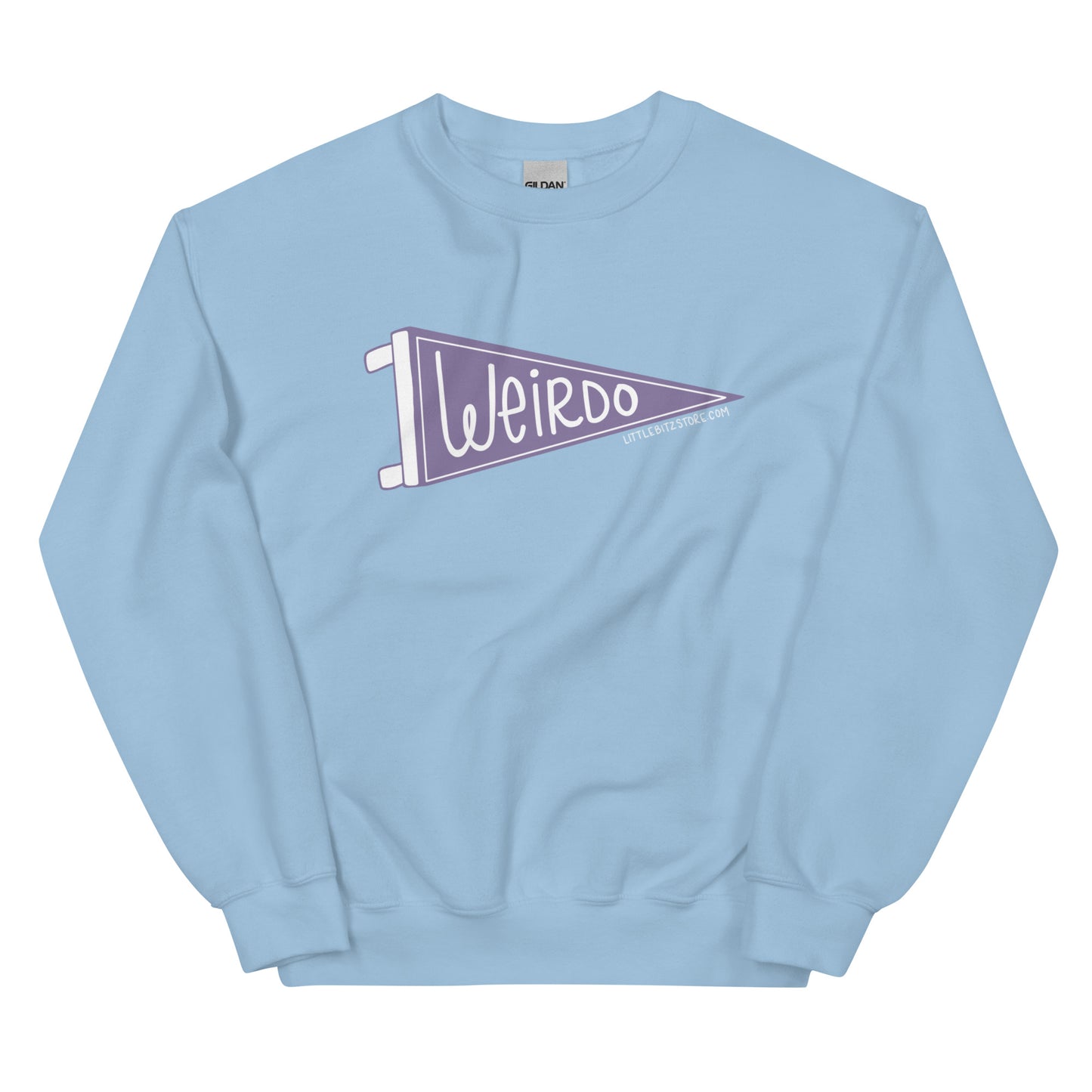 Weirdo Pennant - Unisex Crewneck Sweatshirt