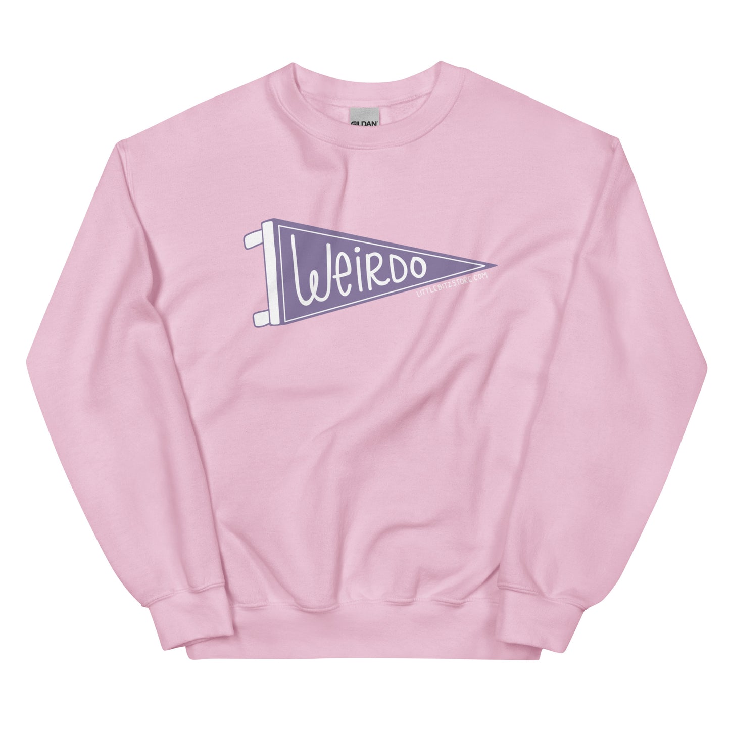 Weirdo Pennant - Unisex Crewneck Sweatshirt