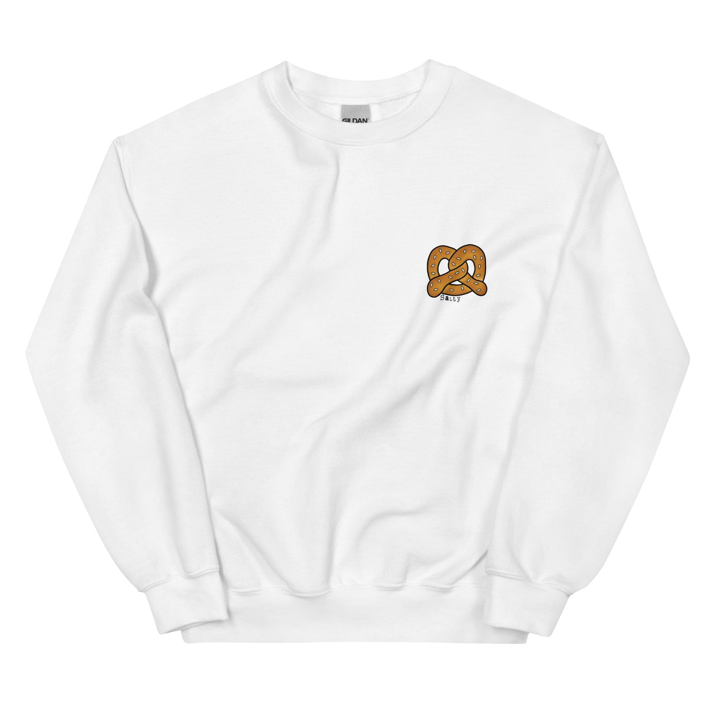 Salty Soft Pretzel - Unisex Crewneck Sweatshirt