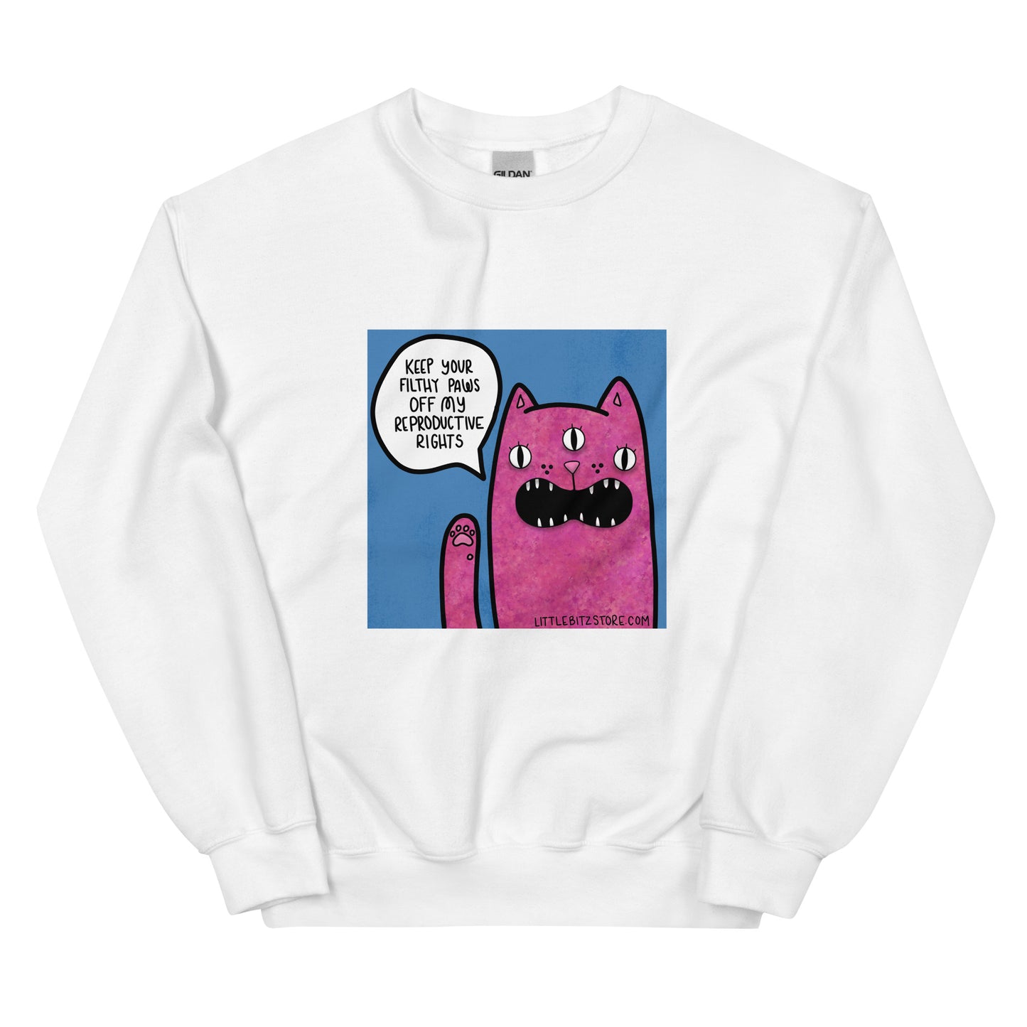 Pro-choice Reproductive Rights Roe v. Wade Unisex Crewneck Sweatshirt