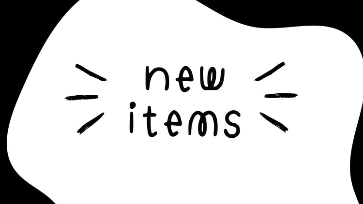 new items!