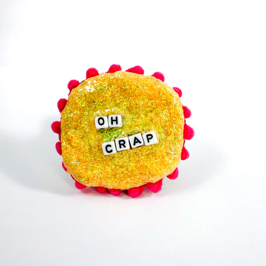 Oh Crap - Blob Pin / Brooch