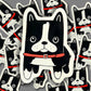 boston terrier - vinyl sticker