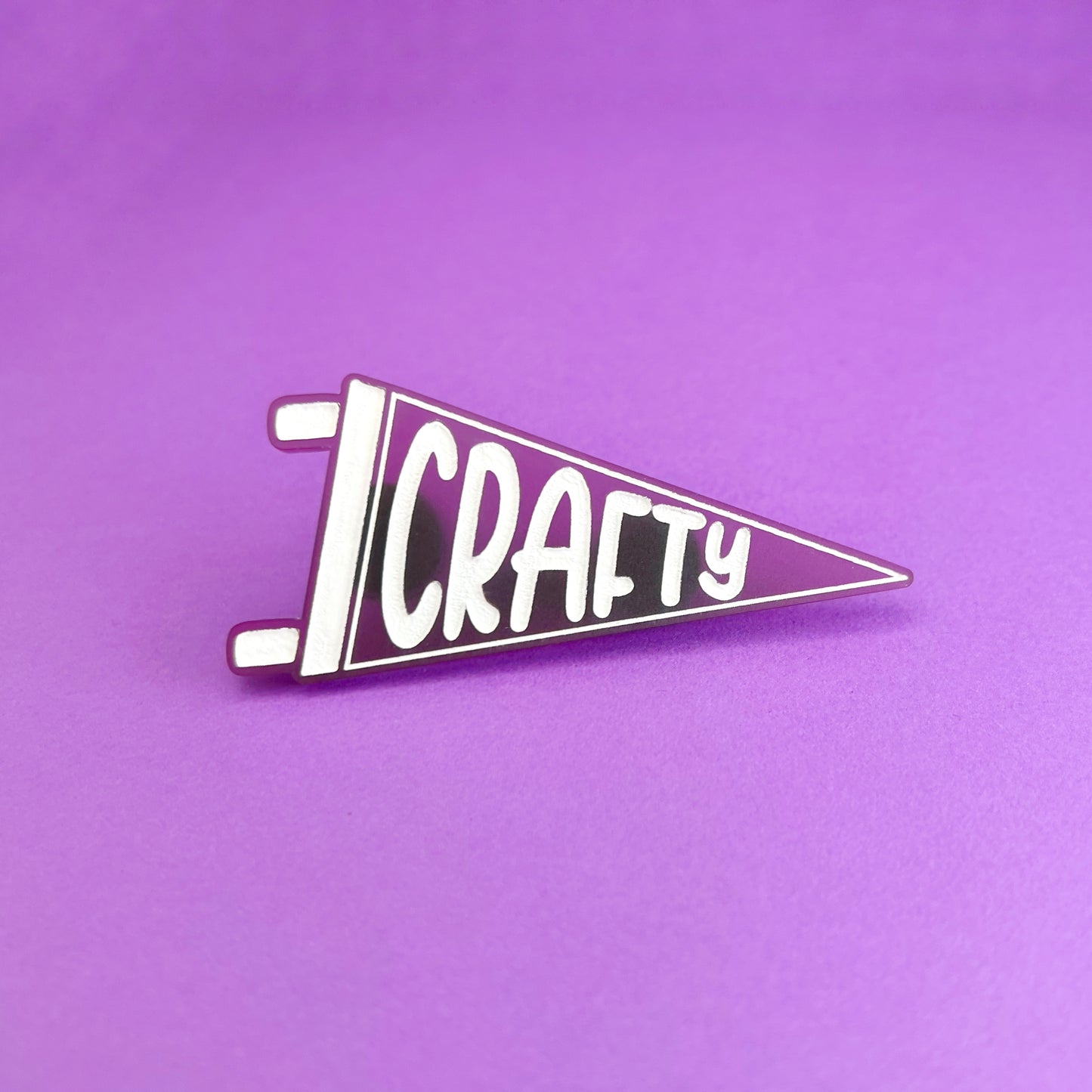 “CRAFTY” pennant - acrylic magnet