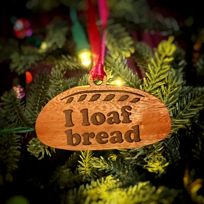 I loaf bread - artisan ornament