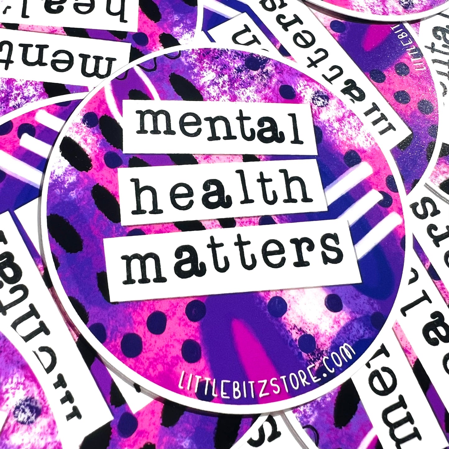 “mental health matters” - vinyl sticker