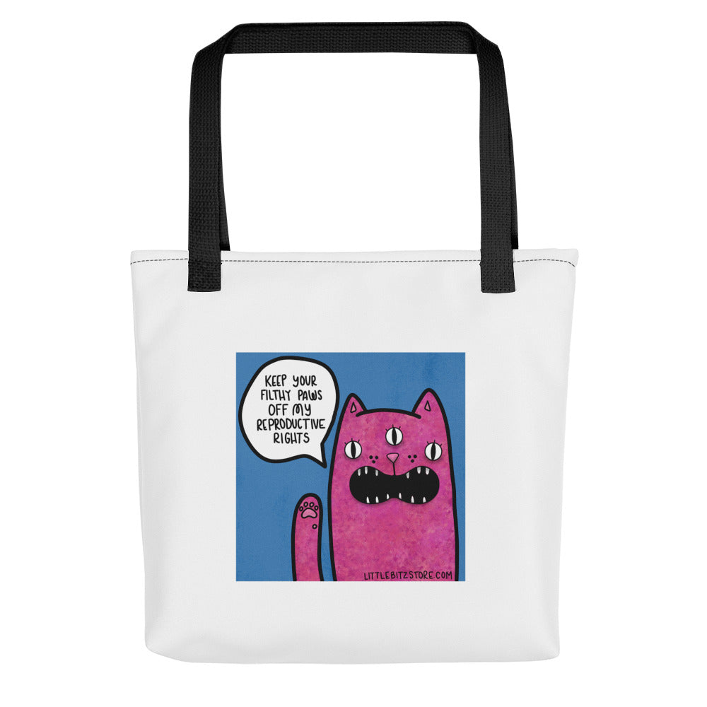 Pro-choice Reproductive Rights Roe v. Wade Tote bag