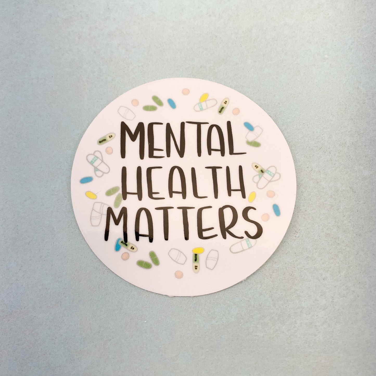 Mental Health Matters Sticker - Mental Health Awareness - Vinyl Sticker Waterproof decal