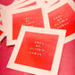 Life Is Pretty Weird Sticker - Pink  confetti square sticker - vinyl waterproof sticker