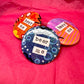 Beer Me - large art pin / magnet