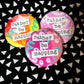 "rather be napping" - large art pin / magnet
